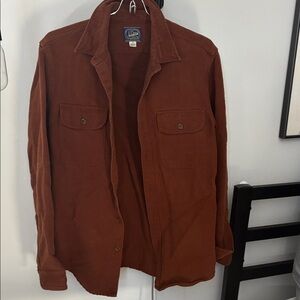 Men's Brown Flannel Shirt